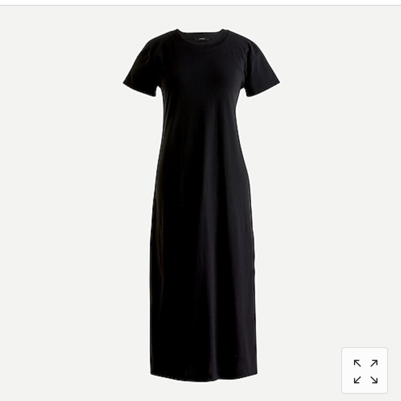 midi t shirt dress with slits
